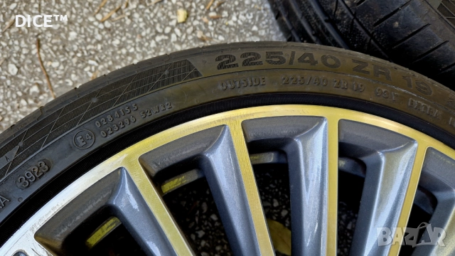 AMG Мерцедес 19 5х112 лети джанти Mercedes C class w206, снимка 10 - Гуми и джанти - 52074809