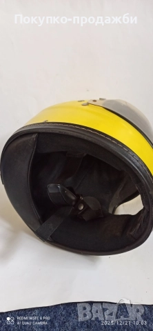 стара каска за ретро мотоциклети балкан Simon cz mz Jawa karpati ковровец DDR, снимка 3 - Аксесоари и консумативи - 52974460