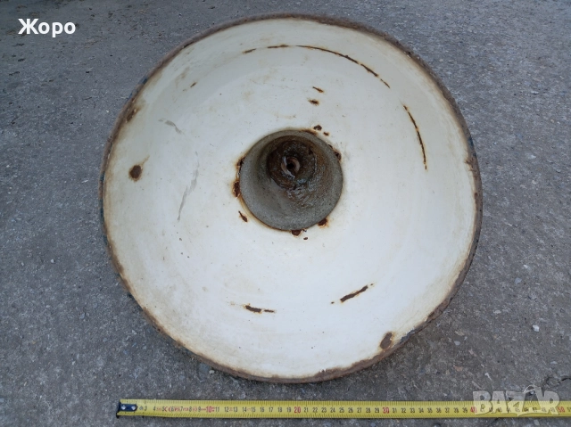 старинен примитивен уред и емайлирана ретро лампа, снимка 16 - Друга електроника - 51545976