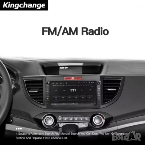 Honda CR-V 2012-2016 8” 2-DIN с Android 14, 4/64GB, снимка 10 - Аксесоари и консумативи - 51014778