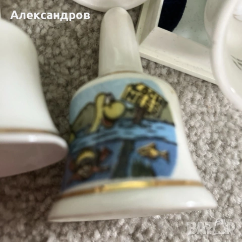 Класически камбанки от костен порцелан, снимка 5 - Други ценни предмети - 53046648