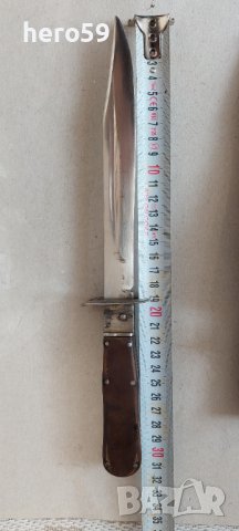 RRR-военен десантен нож(парапропър) WW2-1936-45,щик,кортик,сабя,ятаган, снимка 11 - Антикварни и старинни предмети - 42958451