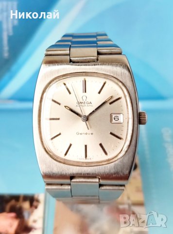 OMEGA Geneve - оригинален швейцарски часовник автоматик, снимка 1 - Мъжки - 43252554