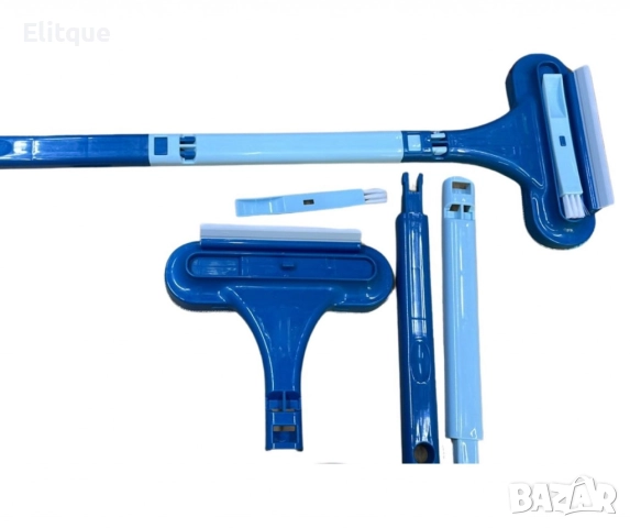 Четка за мокро и сухо почистване на прозорци,стъкла,автомобил,душ,огледало,врата, снимка 4 - Други стоки за дома - 52843052