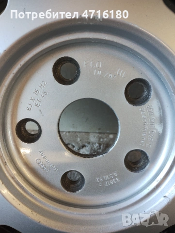 2 бр 5х112 15", снимка 3 - Гуми и джанти - 53188000
