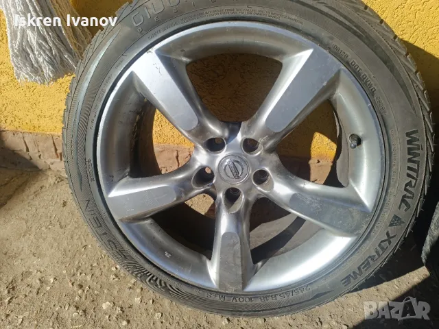 Оригинални джанти за nissan 350z 18", снимка 2 - Гуми и джанти - 48039132