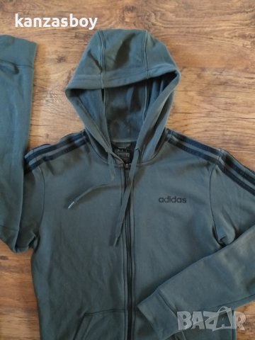 adidas Men's French Terry Hoodie - страхотно мъжко горнище, снимка 3 - Спортни дрехи, екипи - 43383949