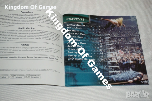 Игра за PS1 WWF SmackDown! 2: Know Your Role, снимка 12 - Игри за PlayStation - 53600271