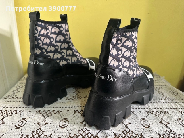 Боти Dior дамски , снимка 3 - Дамски боти - 53118324