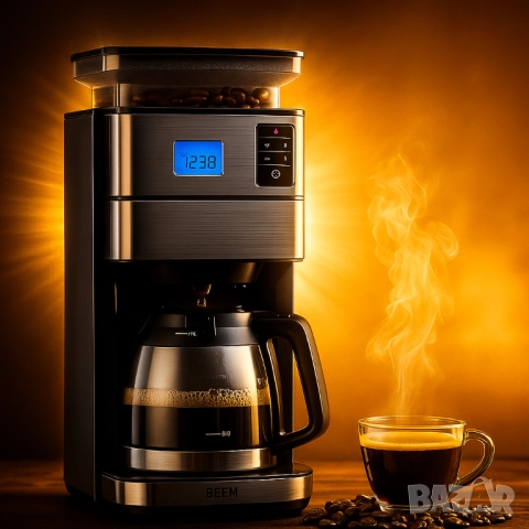 1бр./ Филтърна кафемашина с мелачка и термокана BEEM BASIC SELECTION FRESH-AROMA-PERFECT II, снимка 3 - Други - 52001820