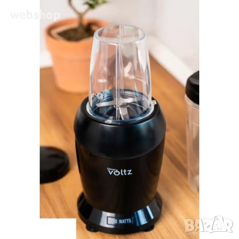 Нутри блендер Oliver Voltz 1200W, 2 чаши, Без BPA, 1000мл/800 мл, Трошене на лед, снимка 8 - Блендери - 50492071