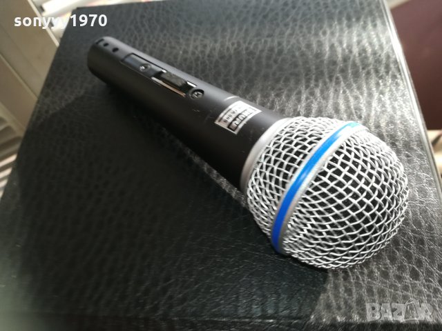 shure beta sm58s-profi microphone-внос швеицария 2803211805, снимка 6 - Микрофони - 32335667