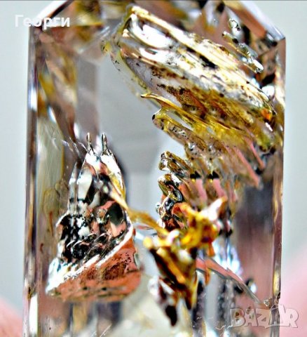 Уникален ултра рядък  петролен кварц диамант, снимка 1 - Други - 37715140