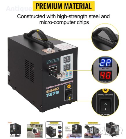 Станция за точкова заварка Sunkko 737G, снимка 2 - Други инструменти - 43301340