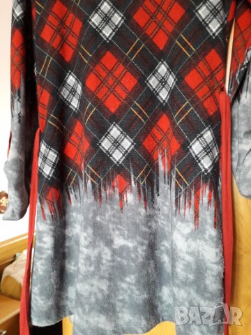 Дамска рокля туника с коланче, снимка 5 - Рокли - 27939385