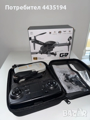 Чисто НОВ дрон G7 Drone 4K Dual Camera