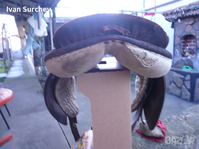 СТАРО СЕДЛО ОТ ПЕТДЕСТТЕ ГОДИНИ, снимка 17 - Други животни - 53256267