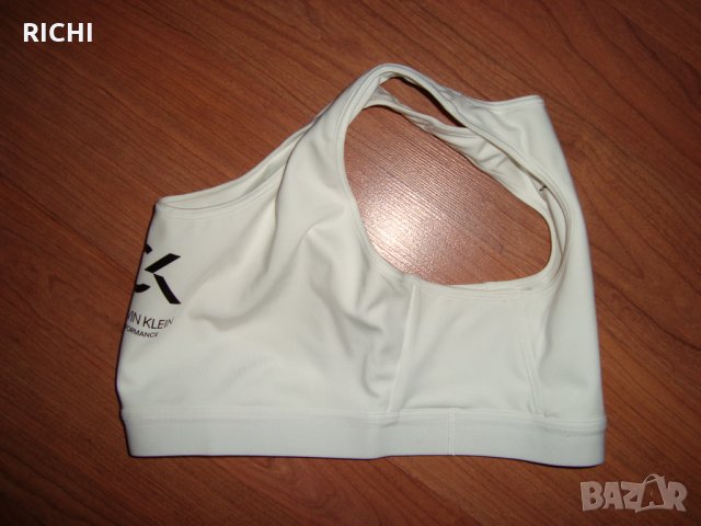 Calvin Klein Performance - бяло ново бюстие, снимка 6 - Корсети, бюстиета, топове - 32520502