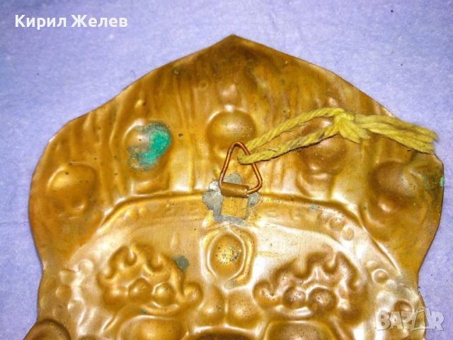 СТАРА ТРАДИЦИОННА АЗИАТСКА ЕТНОГРАФСКА МЕДНА МАСКА ПАНО за СТЕНА КОЛЕКЦИЯ МАЙСТОРСКА ИЗРАБОТКА 41314, снимка 10 - Колекции - 43738815
