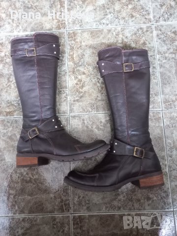 Дамски ботуши - естествена кожа - № 39