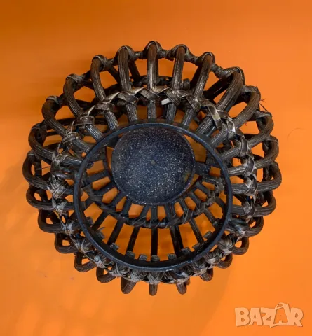 Плетена екзотична лампа със свещ, снимка 4 - Декорация за дома - 47346978