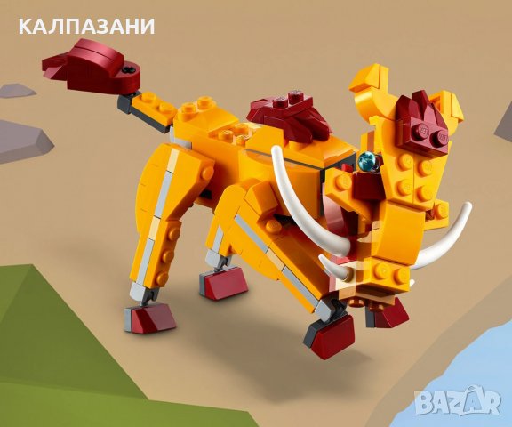 LEGO® Creator 31112 - Див лъв, снимка 5 - Конструктори - 38927911