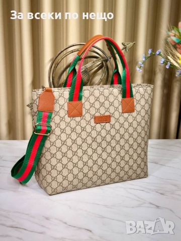 Gucci Дамска Чанта Гес - Налични Различни Цветове Код E1150, снимка 8 - Чанти - 52667905