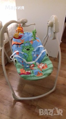 Електрическа люлка, снимка 2 - Детски люлки - 26237528