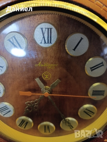 Стенен часовник Антарес , снимка 2 - Антикварни и старинни предмети - 52774703