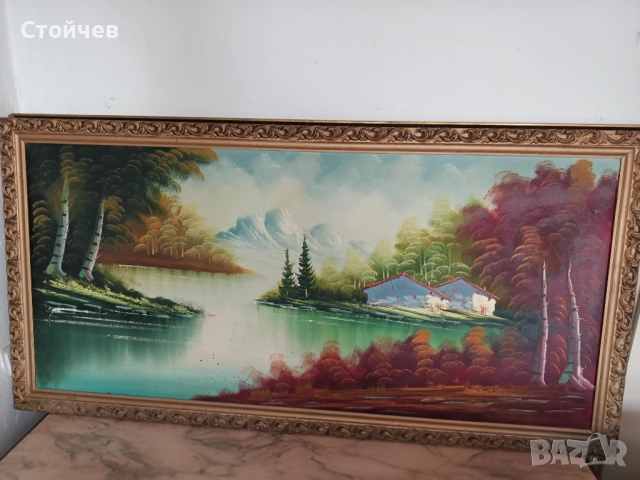 Голяма картина Маслени бои 