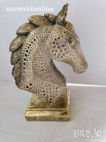 Декоративна статуетка конска глава , снимка 3 - Статуетки - 28979907