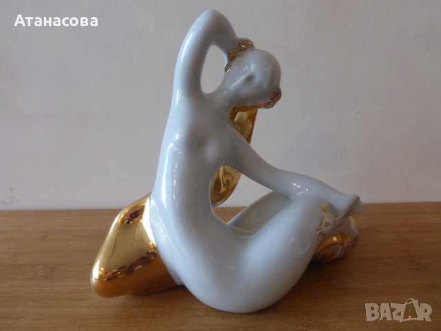Редки украински порцеланови фигури 1970 г фигура статуетка, снимка 4 - Статуетки - 43700157