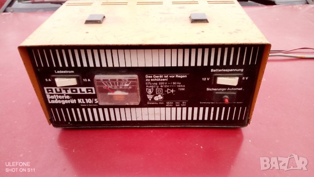 германско зарядно устройство за акумулатори 12V -10А, снимка 2 - Аксесоари и консумативи - 36804210