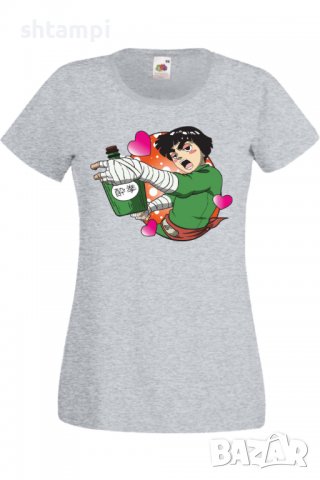 Дамска тениска Naruto Rock Lee,Анимация,игра,Празник,Повод.