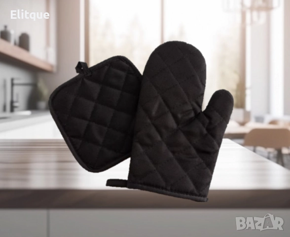 Ръкавица с ръкохватка - Стилен и практичен кухненски комплект, снимка 5 - Други - 52832207