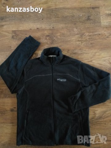 COLUMBIA Zip Fleece - страхотен мъжки полар , снимка 4 - Спортни дрехи, екипи - 43383698