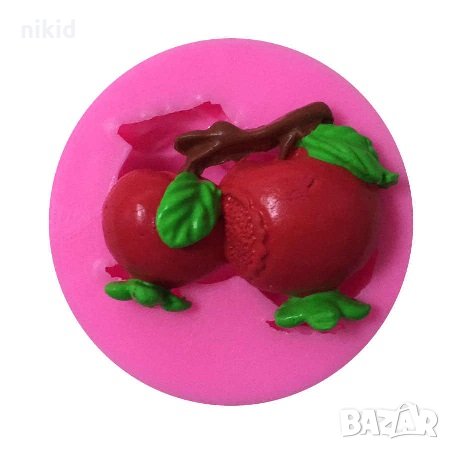 2 Нара силиконов молд форма за декорация торта фондан шоколад и др, снимка 1 - Форми - 27407116