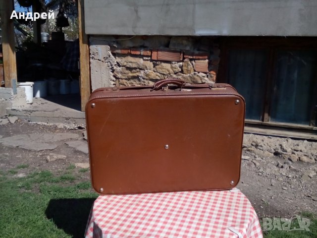 Стар куфар #4, снимка 3 - Антикварни и старинни предмети - 28653128