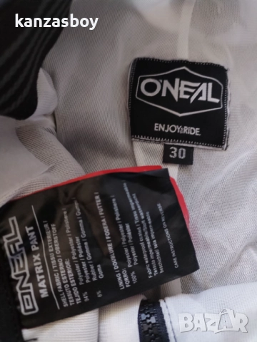 O'NEAL MATRIX Pants ridewear - мото крос брич 30/С, снимка 7 - Спортни дрехи, екипи - 51737290