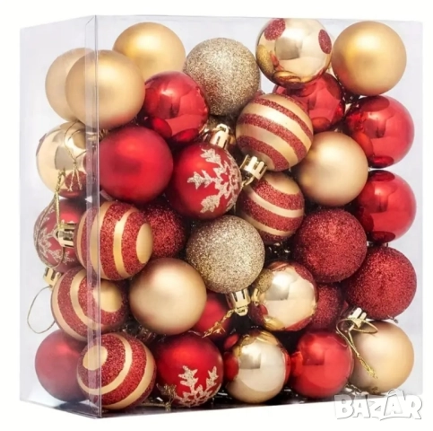 Коледен комплект за украса на Елха, снимка 3 - Декорация за дома - 52102566