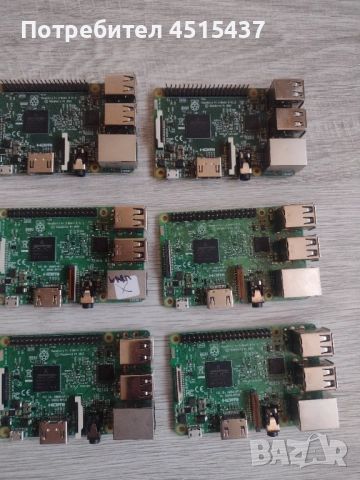 Lot 12 броя Raspberry Pi 3B мини компютри, снимка 3 - Работни компютри - 51529936