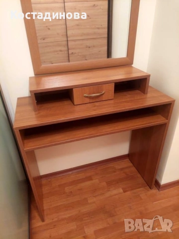 Тоалетка в цвят златен дъб (изработена по поръчка) , снимка 10 - Тоалетки - 53102355