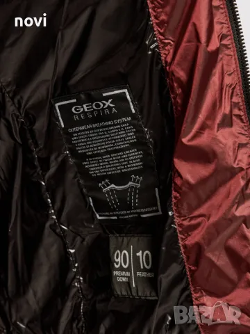 GEOX, 4XL, ново, оригинално мъжко яке от естествен пух, снимка 4 - Якета - 47413952