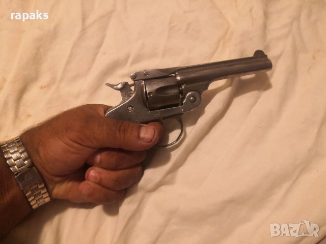Револвер Смит. Колекционерско оръжие, пушка, пистолет, снимка 5 - Антикварни и старинни предмети - 38331069