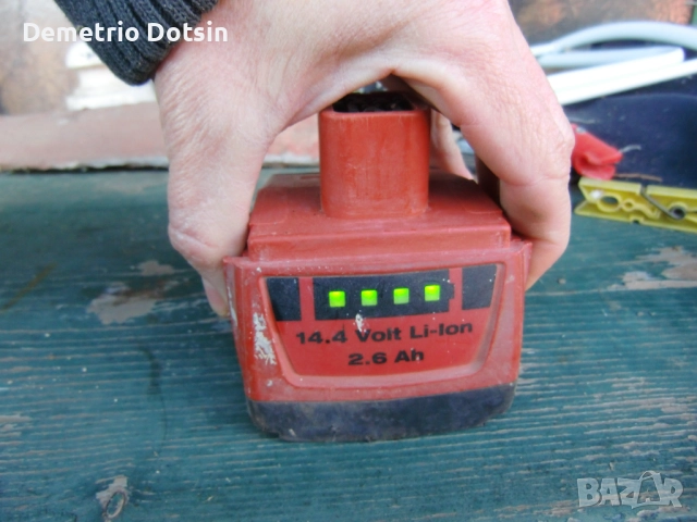 Батерия Хилти 14,4в 2,6А Оригинал, снимка 2 - Други инструменти - 52859261