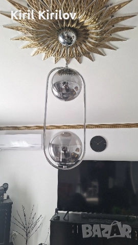 Нови дизайнерски полилей 2 бр, снимка 2 - Полилеи - 52439288