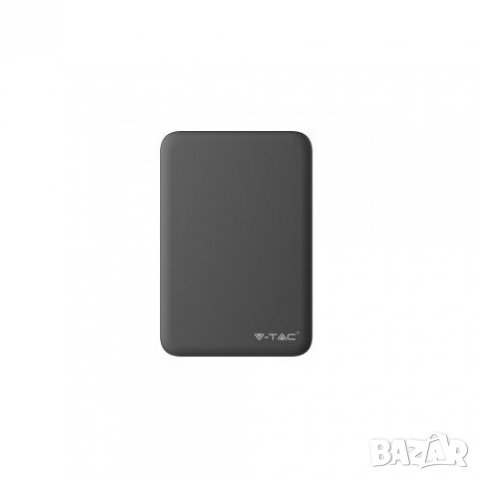 Външна батерия 5000 mAh Черен цвят, снимка 1 - Слушалки, hands-free - 32790389
