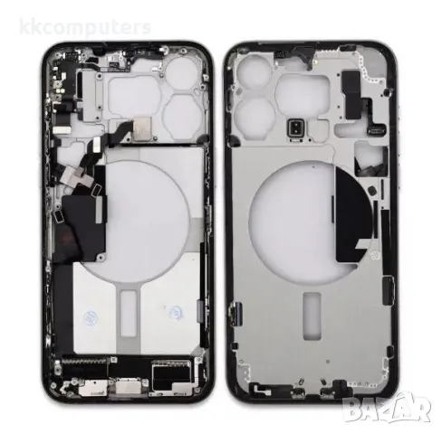 Среден борд за iPhone 15 6.1 / Черен / КЛАС C Баркод : 483937