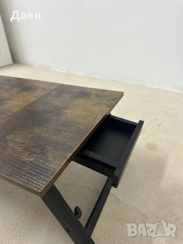 Бюро за лаптоп за легло, диван, поднос за закуска SONGMICS, снимка 6 - Бюра - 52711355