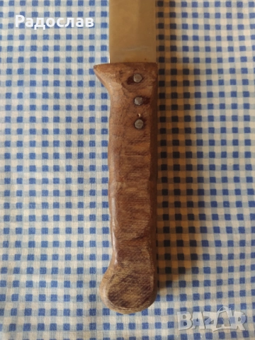 стар кухненски нож Велико Търново , снимка 4 - Прибори за хранене, готвене и сервиране - 52831751